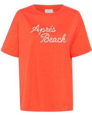 Kaffe T-Shirt 'Kavigga' - Orange