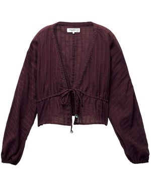 Pull&Bear Bluse - Lila