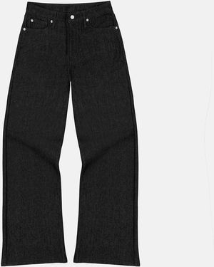 ENRAGE Jeans Bootcut - Schwarz