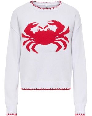 ONLY Pullover Onlelise - Weiß