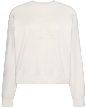 Calvin Klein Pullover - Weiß