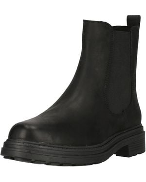 Clarks Orinoco3 Top Stiefel mit elastischen Einsätzen an den Seiten - Schwarz