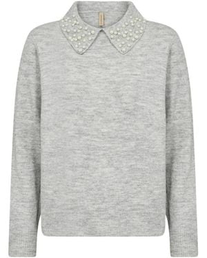 Soya Concept Pullover Nessie 61 - Grau