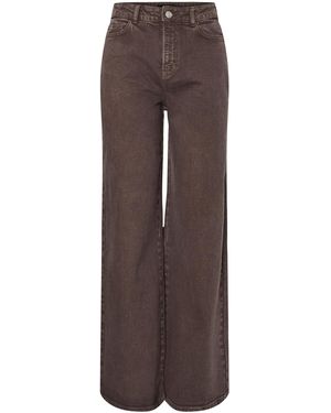 Pieces Jeans Pcselma - Braun