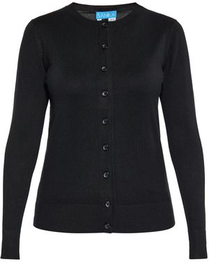 SANIKA Strickjacke - Schwarz