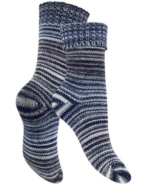 celodoro Socken Mouline - Blau