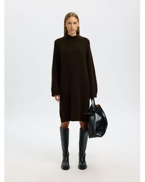 SELECTED Kleid Slflulu - Schwarz