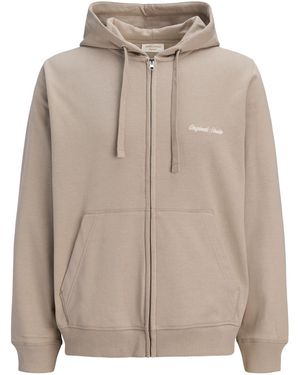 Jack & Jones Sweatjacke - Natur