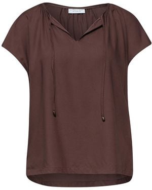STREET ONE STUDIO Bluse - Braun