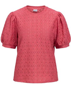 Object Bluse Objlaila - Rot