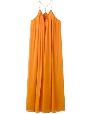 Mango Kleid Greta - Orange