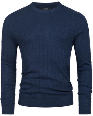 JEFF Pullover Camden - Blau
