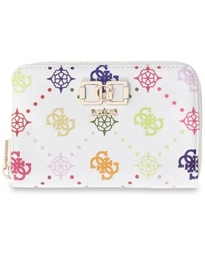 Guess Brieftasche Emelie - Weiß