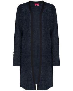 swirly Strickjacke - Blau