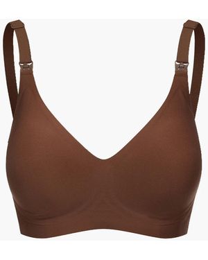 cfab (formerly creamy fabrics) Bh Comfort Maternity Still-Bh Ohne Bügel - Braun