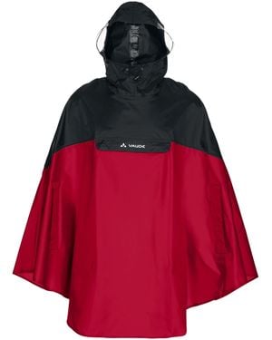Vaude Poncho Covero Poncho Ii - Rot