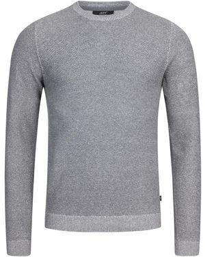 JEFF Pullover Crespo - Grau