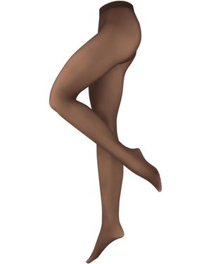 Nur die Feinstrumpfhose Strumpfhose Warm & Transparent Haltbar - Braun