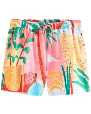 Next Badeshorts - Weiß