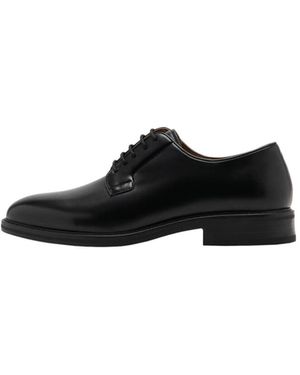 Mango Schnürschuh - Schwarz