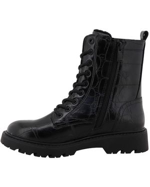 Tom Tailor Schnürstiefelette - Schwarz