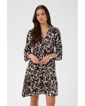 Kaffe Kleid Kaellen - Mehrfarbig