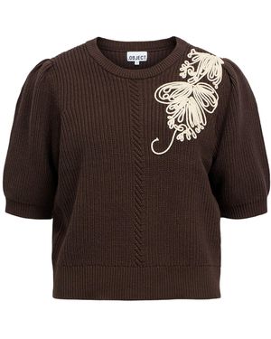 Object Pullover Objstar - Braun