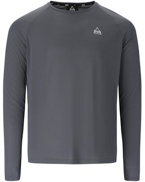 S.o.s. Langarmshirt Pillar - Grau