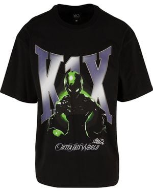 K1X T-Shirt Alien Built - Schwarz