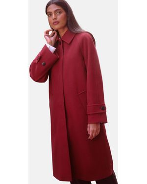 Love & Roses Übergangsmantel - Rot