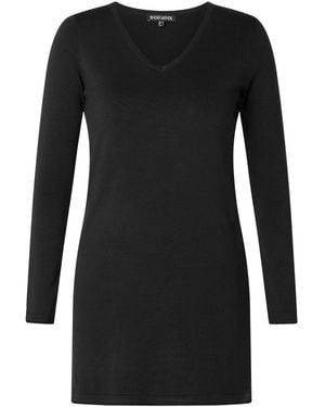 Base Level Curvy Pullover - Schwarz