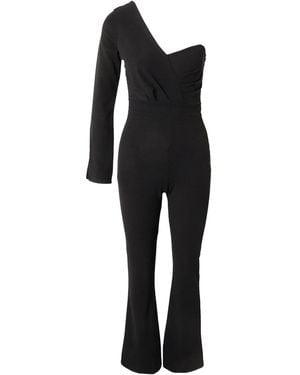TFNC London Jumpsuit NAYELI (1-tlg) Falten - Schwarz