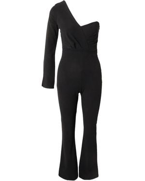 TFNC London Jumpsuit NAYELI (1-tlg) Falten - Schwarz