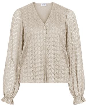 Vila Bluse Vinila - Natur