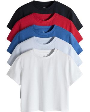 The Set T-Shirts - Blau