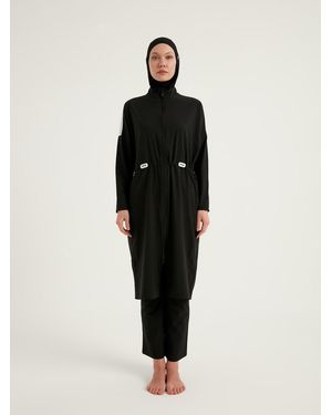 Marina Badeanzugkleid Modest M2507-1 - Schwarz