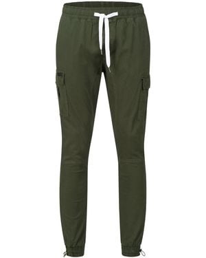 behype Cargohose Lenny - Grün