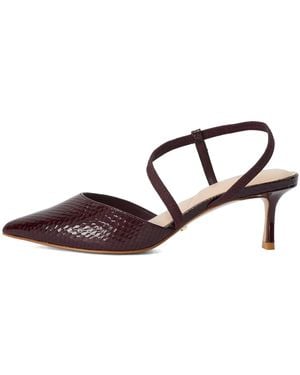 Dune Pumps Blassrosa - Braun