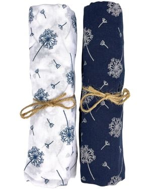 Kumixi Schlauchschal Löwenzahn 2Er Set - Blau