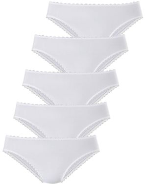Go in Microfaserslip (5 Stck. - Weiß