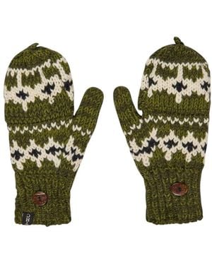 THC Natural Line Fäustlinge - Grün