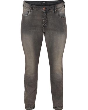 Zizzi Jeans Emily - Grau