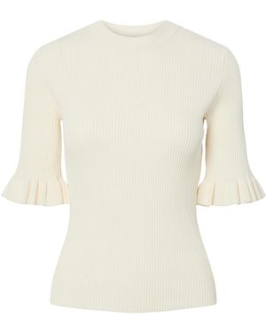 Y.A.S Pullover Mikla - Weiß