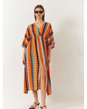 Bianco Lucci Kleid - Orange