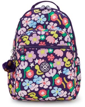 Kipling Rucksack Seoul - Blau