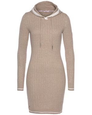 Kangaroos Strickkleid - Natur