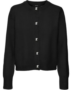 Vero Moda Strickjacke 'Vmfiona' - Schwarz