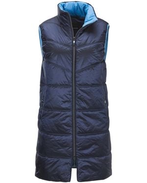Goldner Weste - Blau
