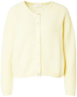 American Vintage Strickjacke Vitow - Gelb