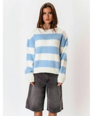 It's May Sweater Striped - Blau